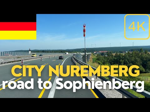 Driving in Germany: Nürnberg to Wolfsbach on A9 autobahn