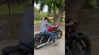 Harley-Davidson 48 ￼ screaming eagle exhaust # Harley ￼#cruiser bike