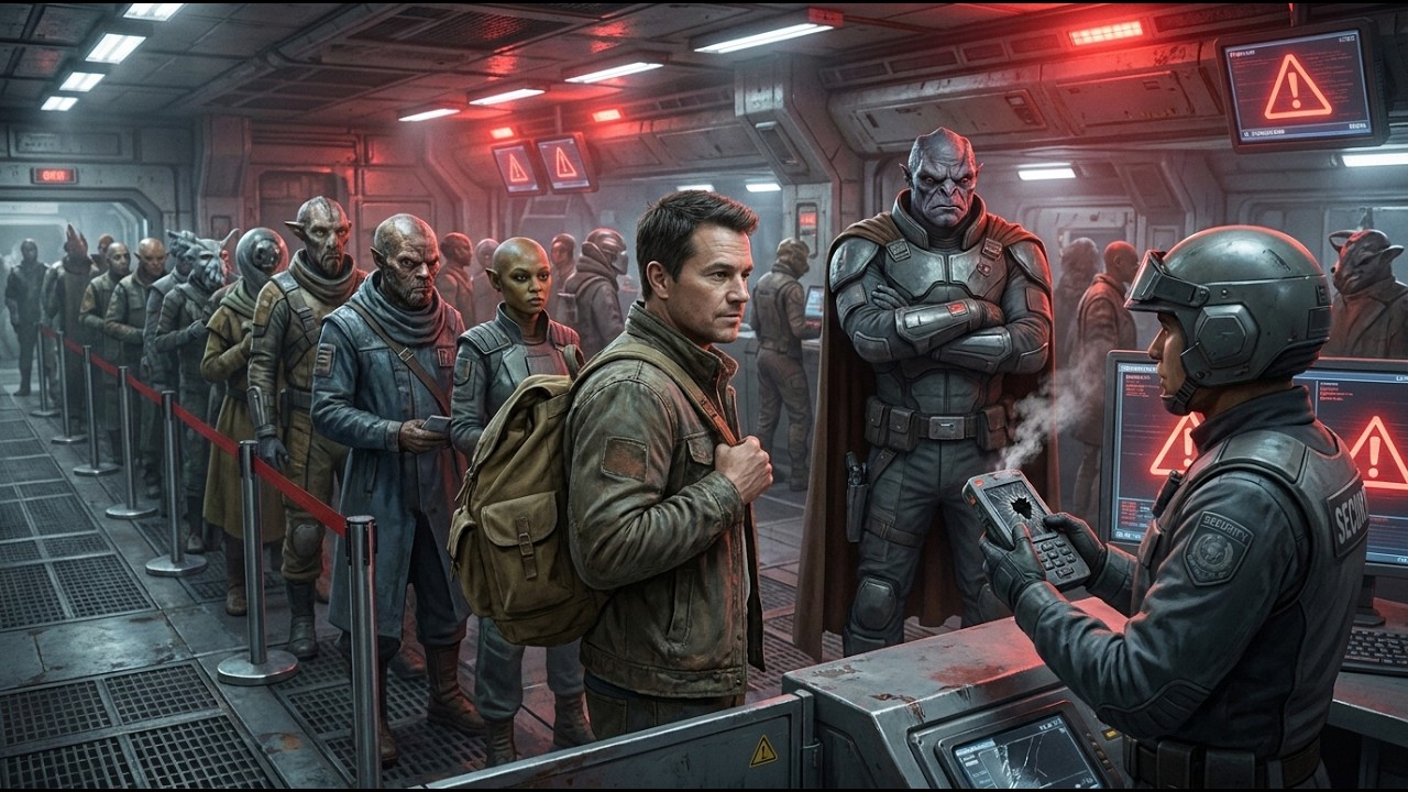 The Scanner Refused to Identify Him… Then Security Stepped Aside