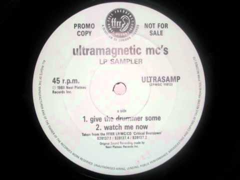 Ultramagnetic Mc's - Critical Beatdown (LP Sampler Promo) - Give The Drummer Some - (1988)