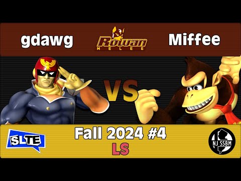 Rowan SSBM Fall 2024 #4: gdawg (Falcon) Vs. Miffee (DK) - LS