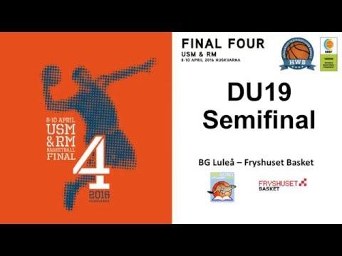 USM 2016 DU19 Semifinal BG Luleå - Fryshuset
