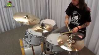 Video thumbnail for Istanbul Mehmet Samatya Splash 10" cymbal sound check by Batera Clube Drum Shop