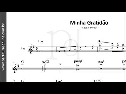 Minha Gratidão - Raquel Mello