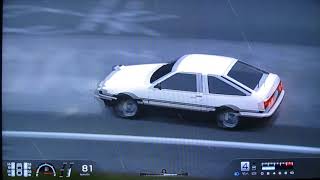【GT6】峠仕様のAE86でニュル北をアタック