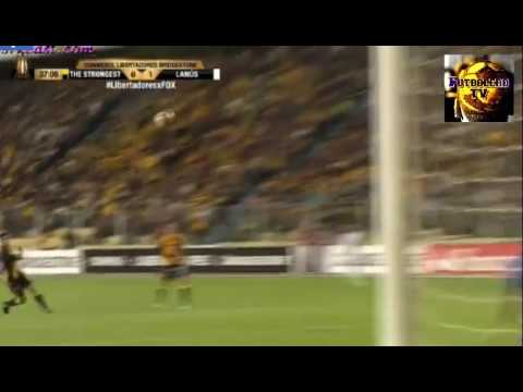 Golazo de Nicolas Pasquini - The Strongest 0 x 1 Lanus - Copa Libertadores