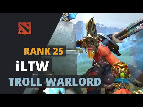 iLTW (Rank 25) plays Troll Warlord Dota 2 Full Game