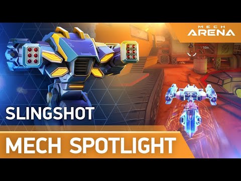 MY NEW SLINGSHOT MECH DOMINATES! | Control Clash Point MVP Gameplay | Mech Arena #mecharena  #mvp