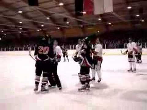 Kumla Hockey fight vs Orebro Vipers