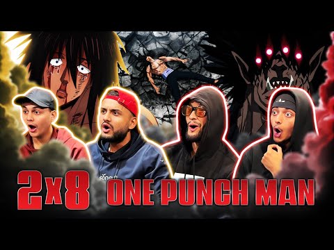 THE MONSTER ASSOCIATION!! | BROTHERS watch One Punch Man 2x8 | REACTION