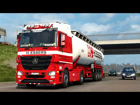 ETS2 1.38 ProMods 2.50 Mercedes Actros  Forst - Bialystok