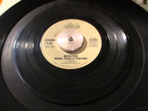 45 rpm - Boston - More Than A Feeling - Record