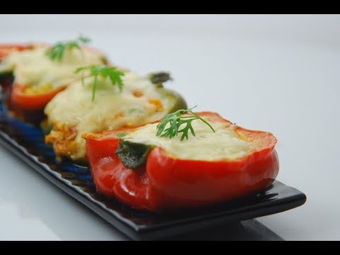 Stuffed Capsicum | Cooksmart | Sanjeev Kapoor Khazana
