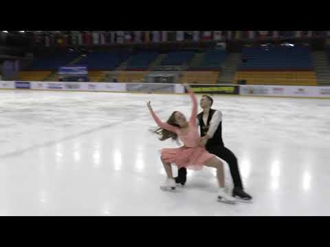 5 Diana KIST : Sergej GROSS   GER   Junior Ice Dance FD   Mentor Torun Cup 2019
