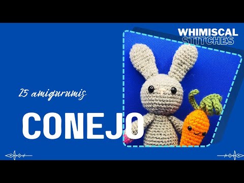 CONEJO Reto Amigurumis #dia9