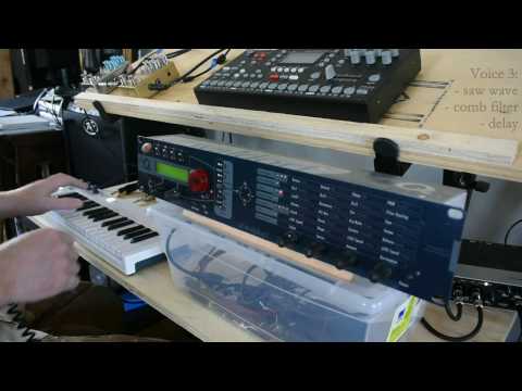 Waldorf Micro Q Rackmount Synthesizer von 2002 - Blue Version Bild 10