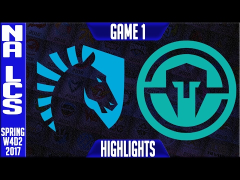 Team Liquid vs Immortals Game 1 - NA LCS W4D2 Spring 2017 - TL vs IMT G1