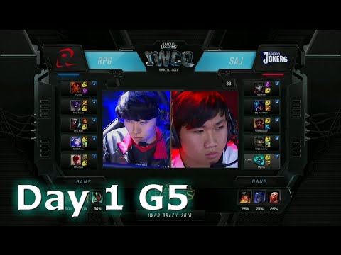 Rampage vs Saigon Jokers | S6 Worlds 2016 International Wildcard Qualifiers Day 1 | RPG vs SAJ