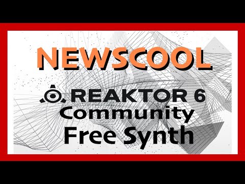 Newscool | Native Instruments Reaktor Ensemble Library | Free Synth Plugin