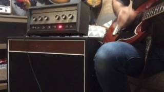 Video thumbnail for Silvertone 1483 amplifier vintage Gibson SG Special by Marc Sauceda