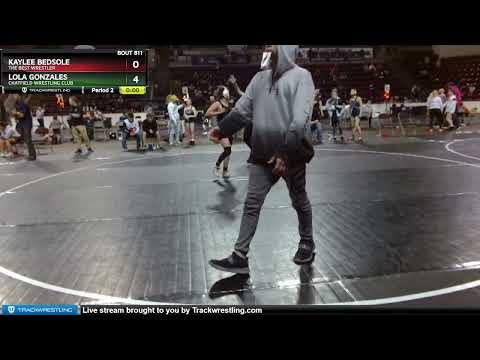 105 Lbs 5th Place Match - Kaylee Bedsole, The Best Wrestler Vs Lola Gonzales, Chatfield Wrestling