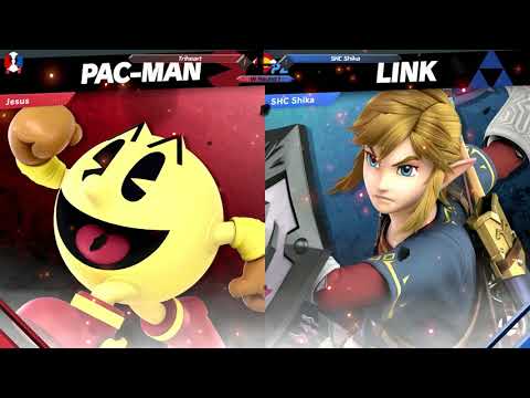 ESA 43 - Triheart (Lucina, Pacman) vs SHC Shika (Roy, Link) - WR1