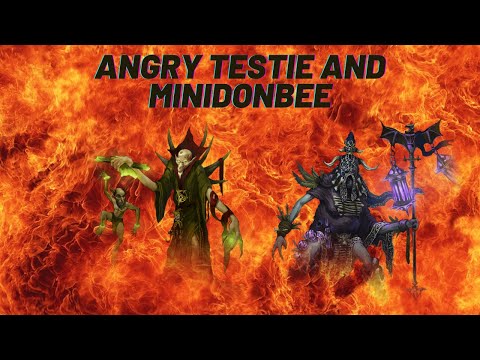 WORLD'S BEST REPLAY CAST. 4v5 FEAT MINIDONBEE AND ANGRY TESTIE | HoN