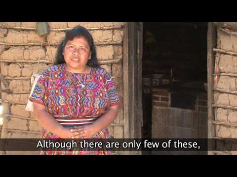 Presentation on the Kaqchikel language by linguist Nikte Sis Iboy, in Achi