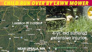 Child Run Over By Lawn Mower