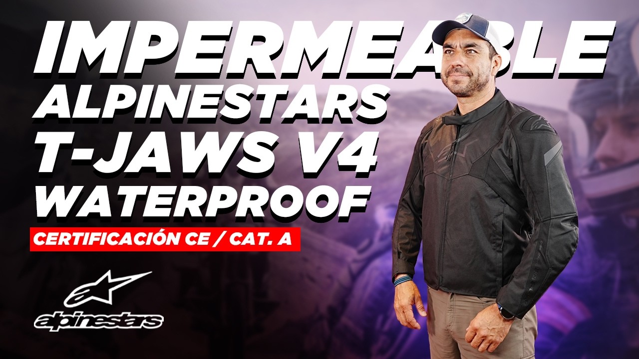 Alpinestars Chaqueta T-Jaws V4 Waterproof