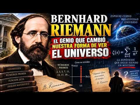 BERNHARD RIEMANN: El GENIO que dejó un MISTERIO en las Matemáticas