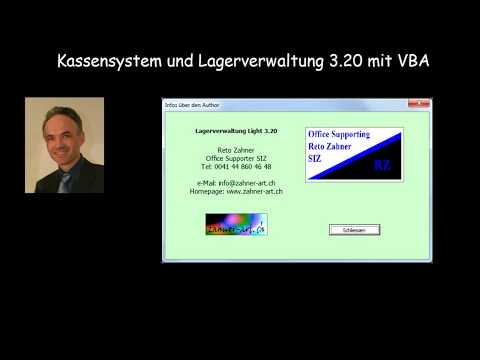 Kassensystem und Lagerverwaltung 3.20 mit VBA (Excel)