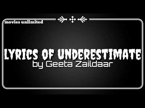 download lagu mp3 mp4 Underestimate Lyrics, download lagu Underestimate Lyrics gratis, unduh video klip Underestimate Lyrics