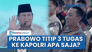 Prabowo Titip 3 Tugas Berat ke Kapolri: Berantas Narkoba, Stop Penyelundupan, dan Judol