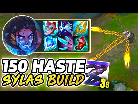 SYLAS WITH 150 ABILITY HASTE IS A LITERAL CHEAT CODE (10 SEC ULT)