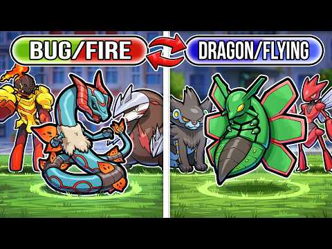 Choose Your Starter Pokemon, Then They SWAP TYPES!