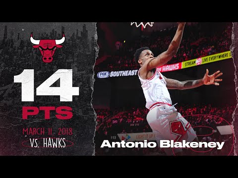 Antonio Blakeney FULL HIGHLIGHTS vs. Hawks | Chicago Bulls