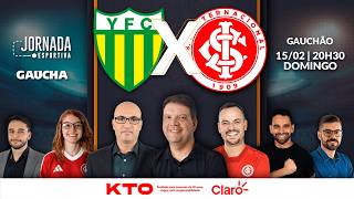 YPIRANGA 0x3 INTER | GAUCHÃO | JOGO DE IDA DAS SEMIFINAIS | JORNADA DIGITAL | 15/02/2026