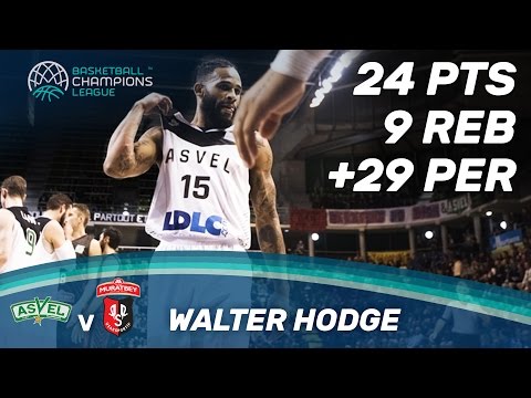 Walter Hodge (24 Pts / 9 Reb) is the man of the game vs. Usak Sportif