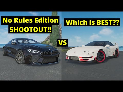 The Crew 2: BMW M8 VS Mitsubishi 3000GT VR4 No Rules Edition Shootout - Which is BEST??