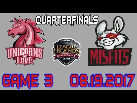 MSF Maxlore (Kayn) vs UOL Xerxe (Zac) game 3 Highlights | EU LCS Quarterfinals Day 1