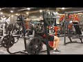 Incline bench press (drop)