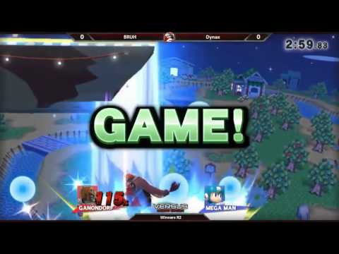 Smash 4 Versus Weekly 8/27/15 - Winners R2 - Bruh (Ganondorf) vs Dyanx (MM/MK)