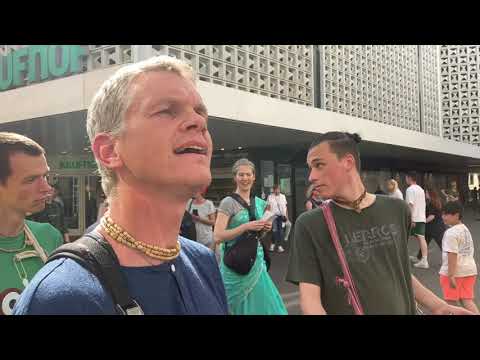 Goloka Dhama Harinama in Trier, Germany