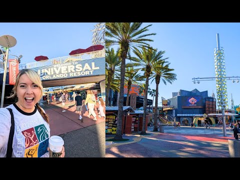 Full Tour of City Walk at Universal Studios Florida 2025