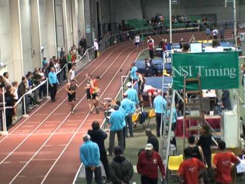 4x400 m váltófutás 1. időelőfutam 3. váltás
