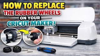 How to Replace Rubber Wheels On Cricut Maker (Easy Method)