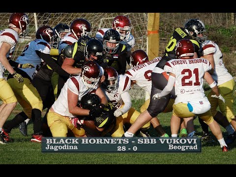 U 19 Black Hornets-SBB Vukovi 28-0
