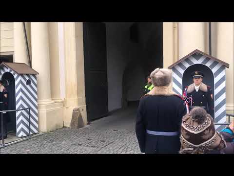 Prague Castle Changing of the Guard Czech Republic