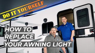 Keystone RV - How To Replace an LED Awning Light Strip